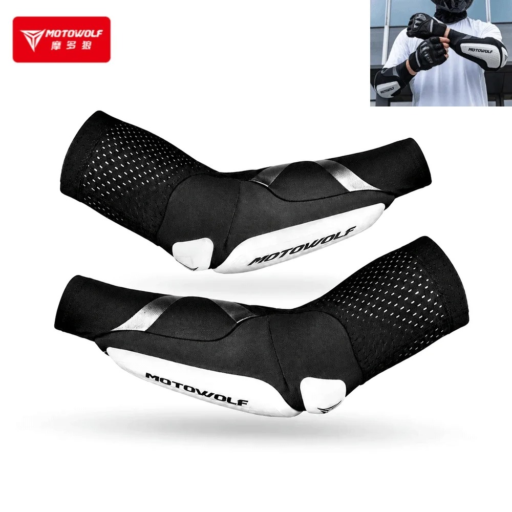 Mountain Biking Elbow Pads - واقيات مرفق للدراجات النارية مرنة وقابلة