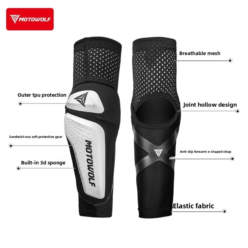 واقيات مرفق للدراجات النارية ق - مراجعة Mountain Biking Elbow Pads وسعره