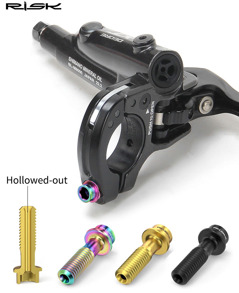 مسامير مقعد RISK M5x18mm من سب - مراجعة Mountain Biking Tube وسعره